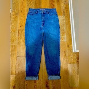 MOTHER SNACKS JEANS High Waisted Twizzy Skimp